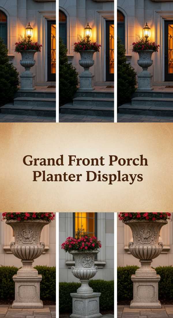 Grand Front Porch Planter Displays 69ed034a5831f