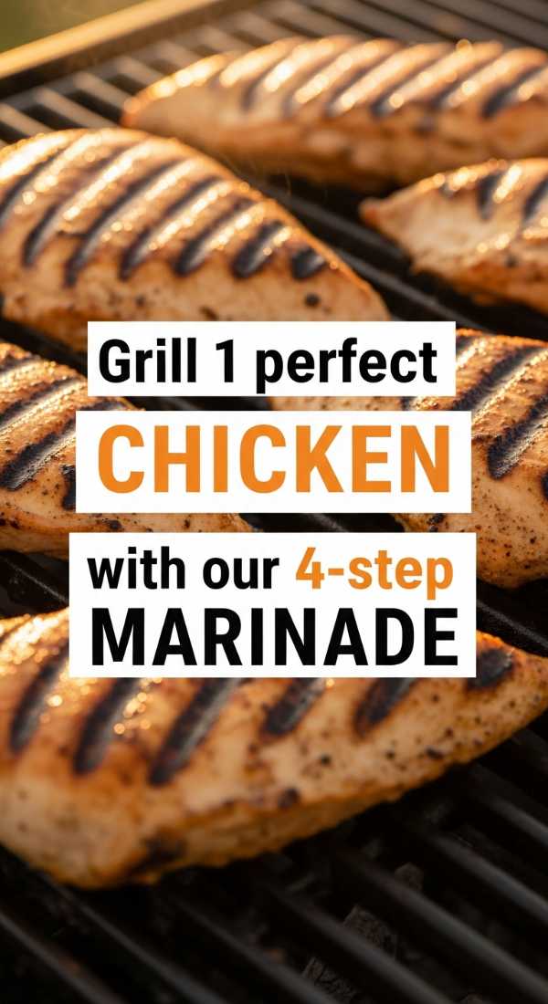 Grill 1 Perfect Chicken With Our 4 Step Marinade 69e9b56303638