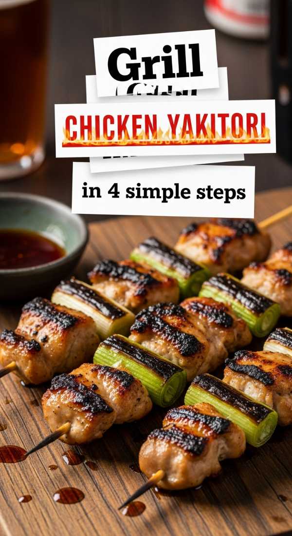 Grill Chicken Yakitori In 4 Simple Steps 69eb7fc875aa7