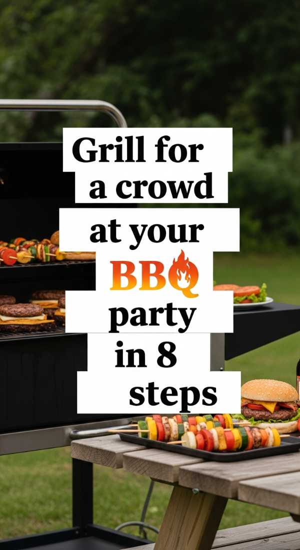 Grill For A Crowd At Your Bbq Party In 8 Steps 69e60f4febcce