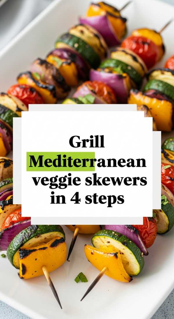 Grill Mediterranean Veggie Skewers In 4 Steps 69e9b5571e36d