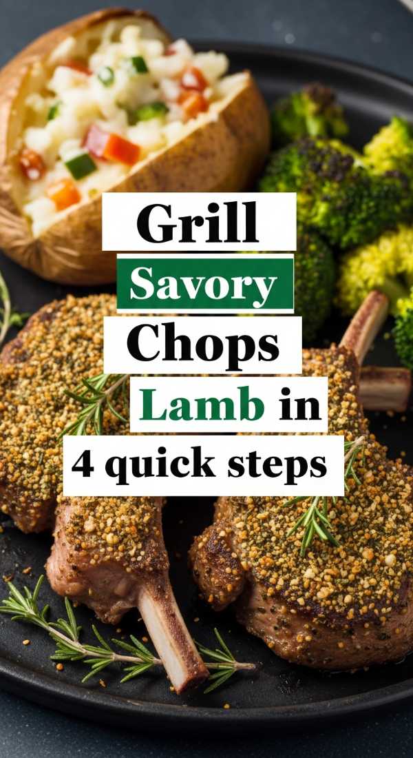 Grill Savory Lamb Chops In 4 Quick Steps 69eb7e170f974