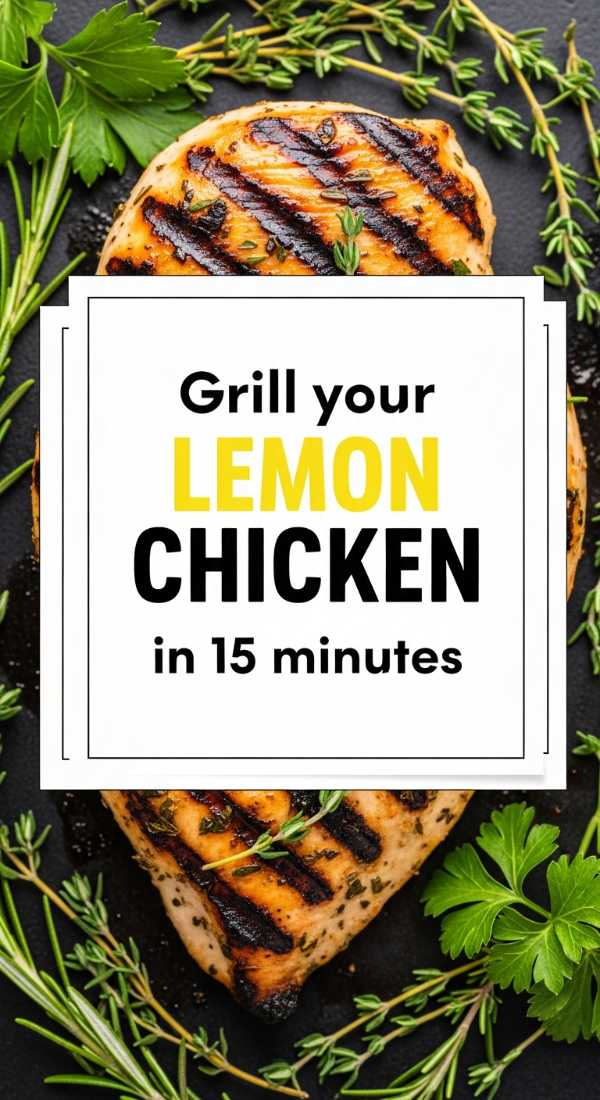 Grill Your Lemon Chicken In 15 Minutes 69eb7fd6d74a8