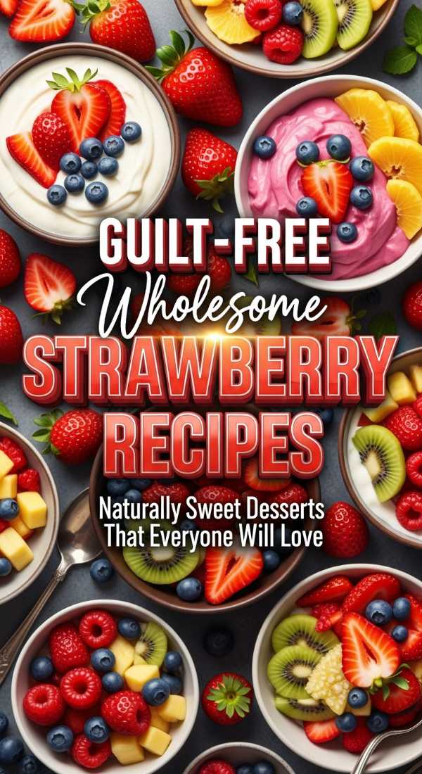 Guilt Free Strawberry Recipes To Satisfy Your Cravings 69eca8c862ca5