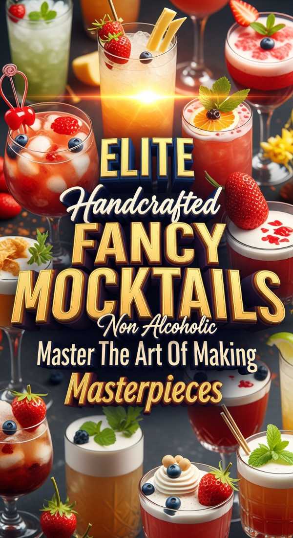 Handcrafted Elite Fancy Mocktail Art 69ec8d4f2edf5