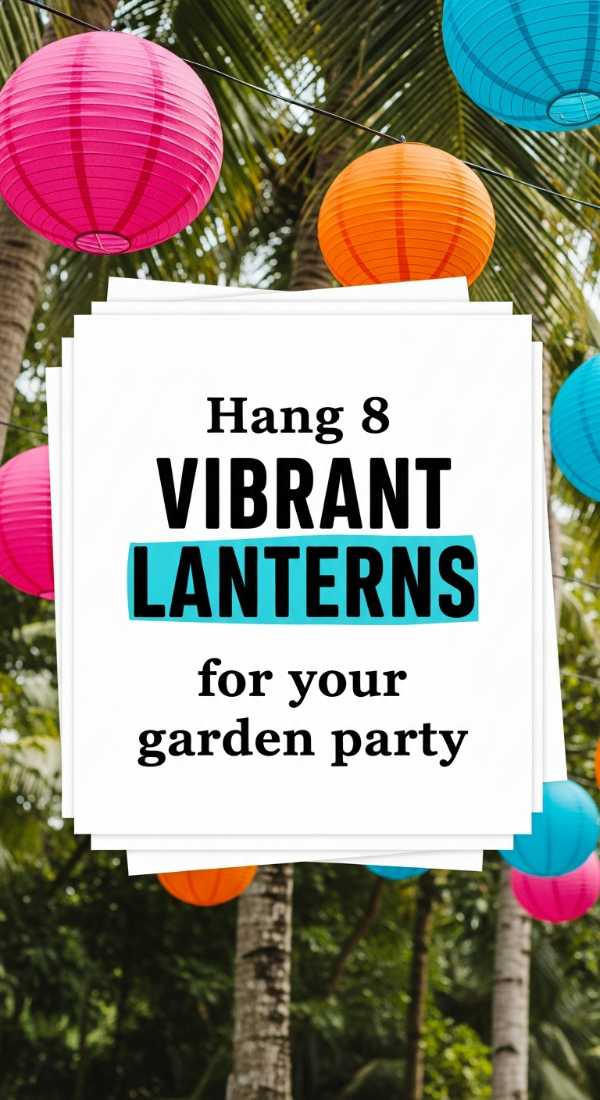 Hang 8 Vibrant Lanterns For Your Garden Party 69f0dece23f0a