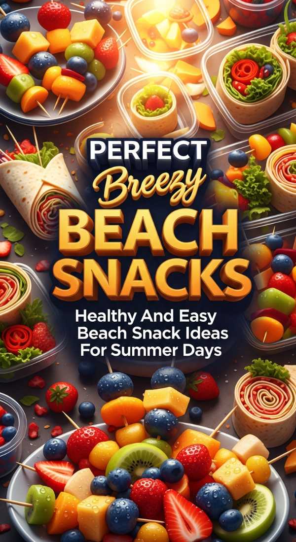 Healthy And Easy Beach Snack Ideas For Summer Days 69edb5a52b3c3