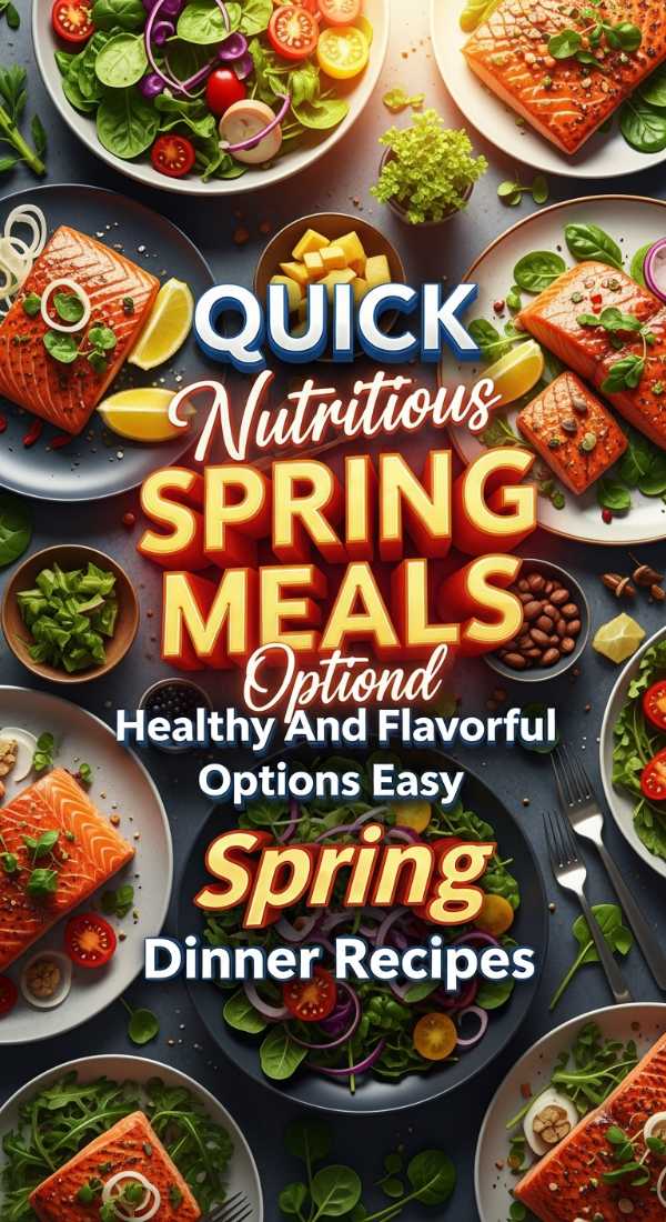 Healthy And Easy Spring Dinner Ideas 69edb5aa596d6