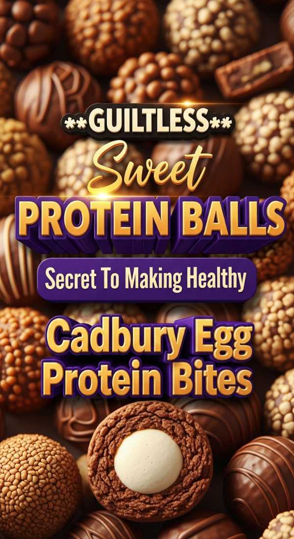 Healthy Cadbury Egg Protein Balls Snack Secret 69de7595b17bf