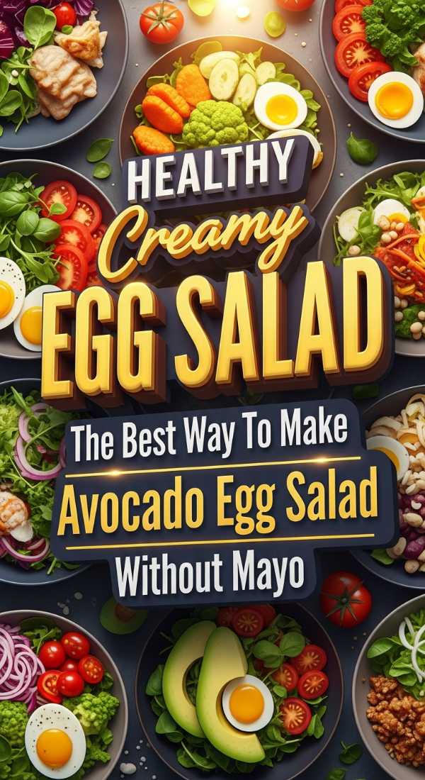 Healthy Creamy Avocado Egg Salad 69eeffde88870