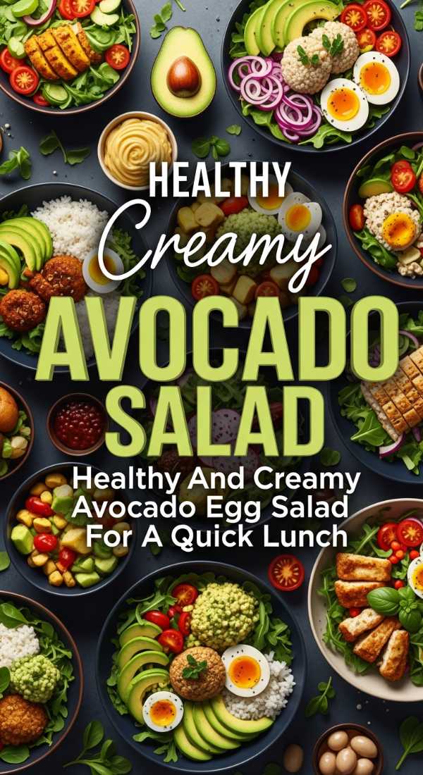 Healthy Creamy Avocado Egg Salad Lunch 69f20c39c0a39