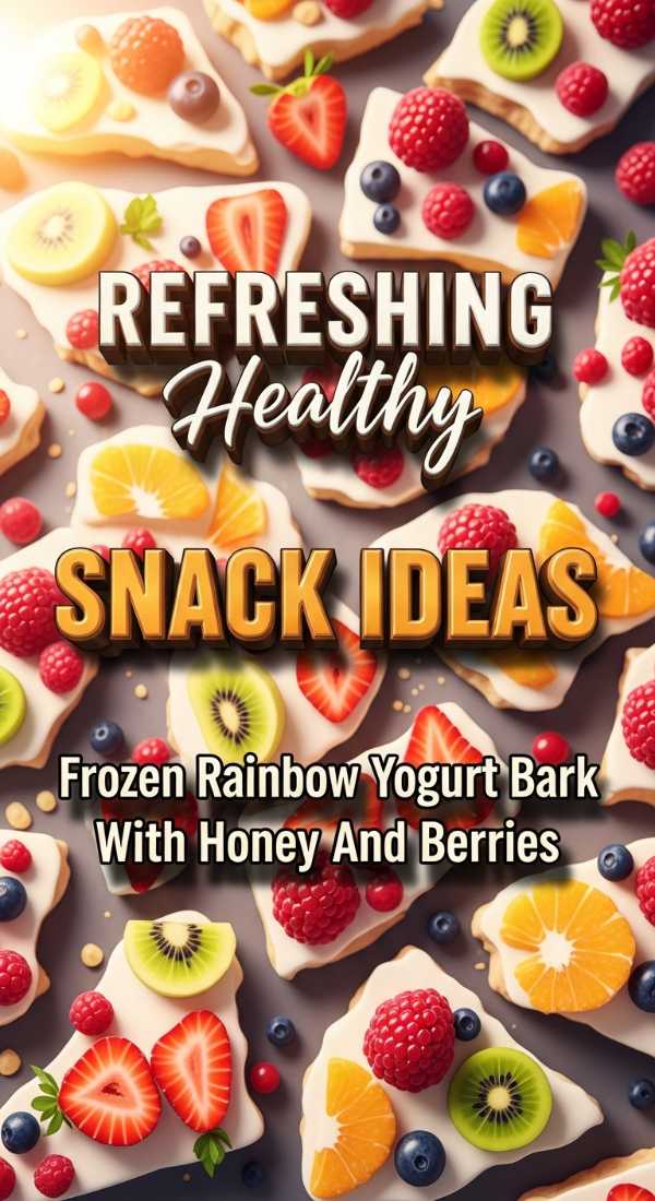 Healthy Frozen Yogurt Bark 69e363c58054b