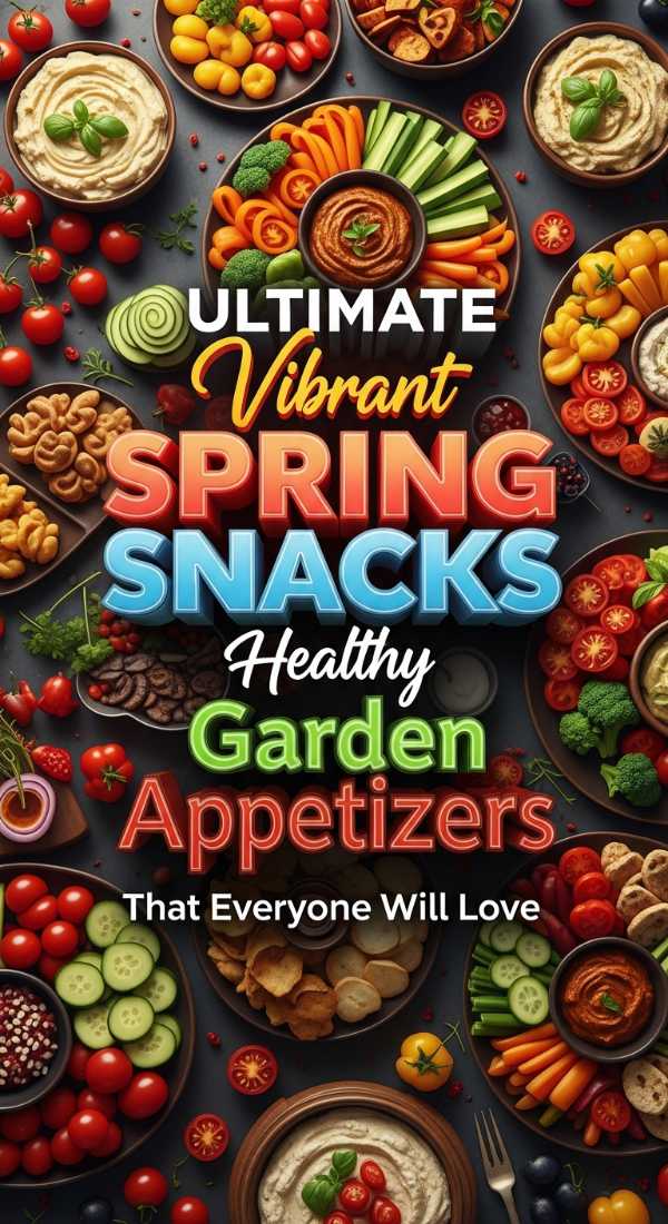 Healthy Garden Fresh Appetizers