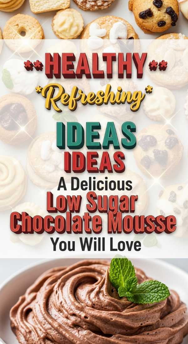 Healthy Low Sugar Chocolate Mousse Recipe 69e362ae32de1