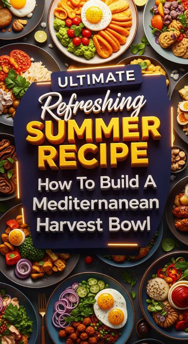 Healthy Mediterranean Harvest Bowl Summer Dinner 69e5fe77bc00c