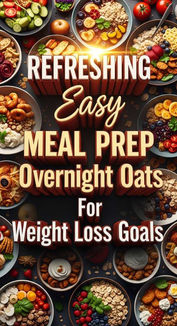 Healthy Overnight Oats For Weight Loss