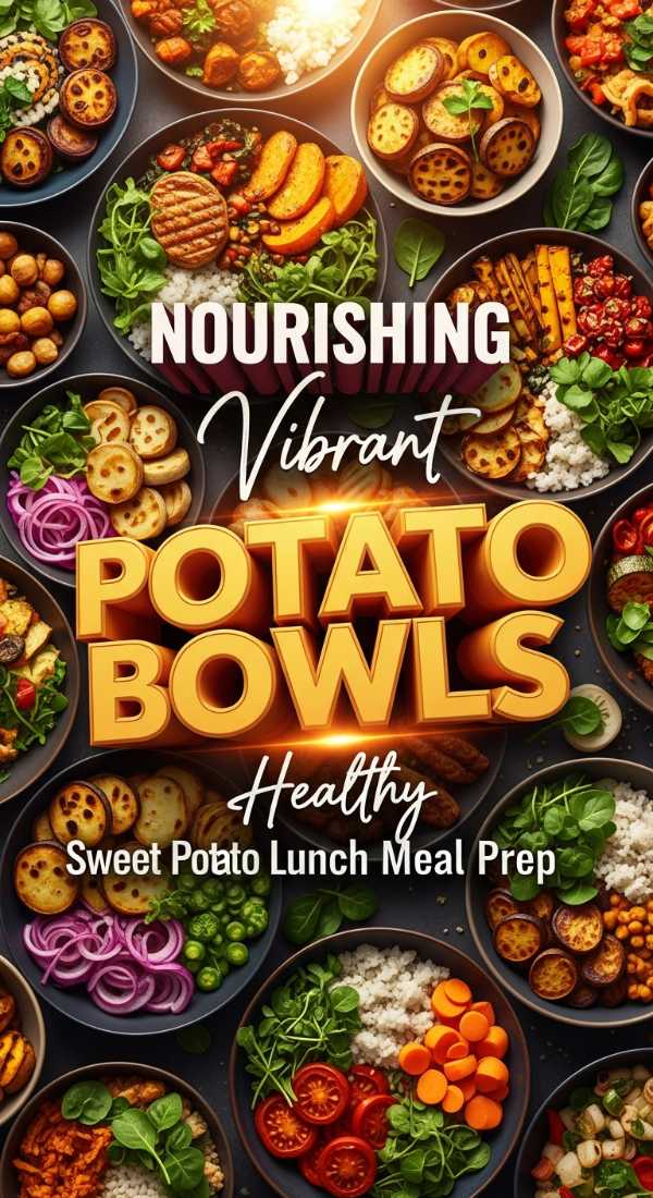 Healthy Roasted Sweet Potato Bowls