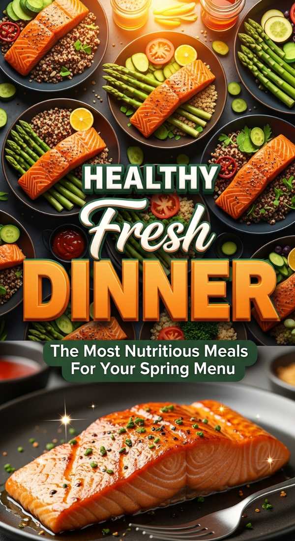 Healthy Spring Dinner Recipes For Easy Meal Planning 69eefdfedf3d0