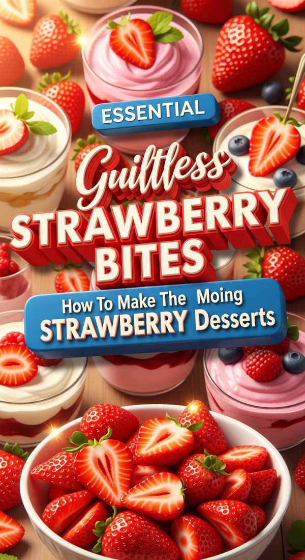 Healthy Strawberry Dessert Ideas 69dfd958625b3