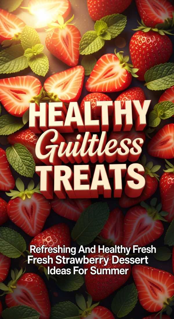 Healthy Strawberry Dessert Ideas 69ec8d507d5ad