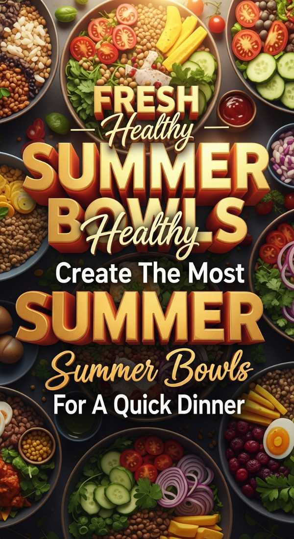 Healthy Summer Bowls For A Quick Dinner 69e9c3442c971
