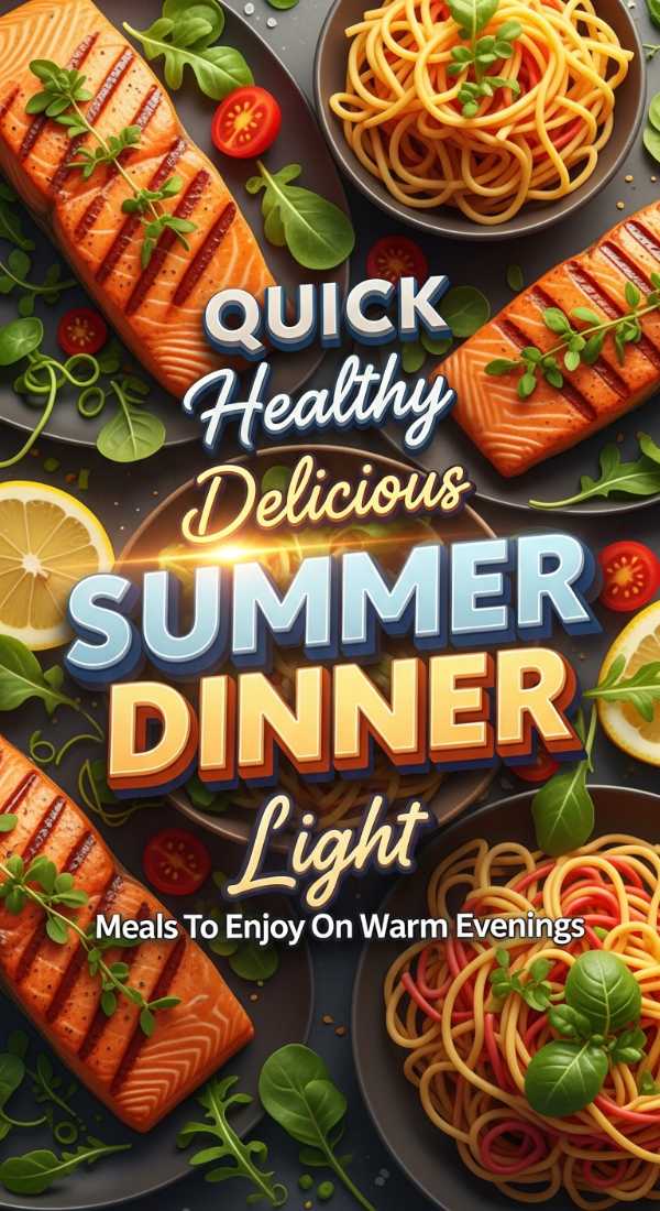 Healthy Summer Recipes For Light Dinners 69eefdf9b2550