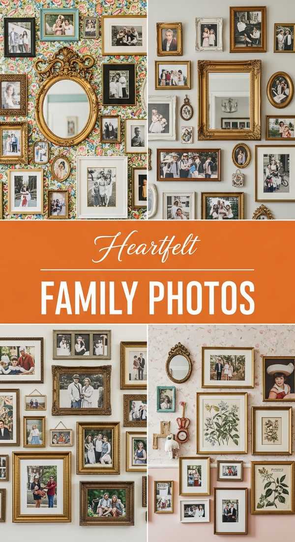 Heartfelt Family Photos Wall Decor Inspiration 69df1fcb49cb6