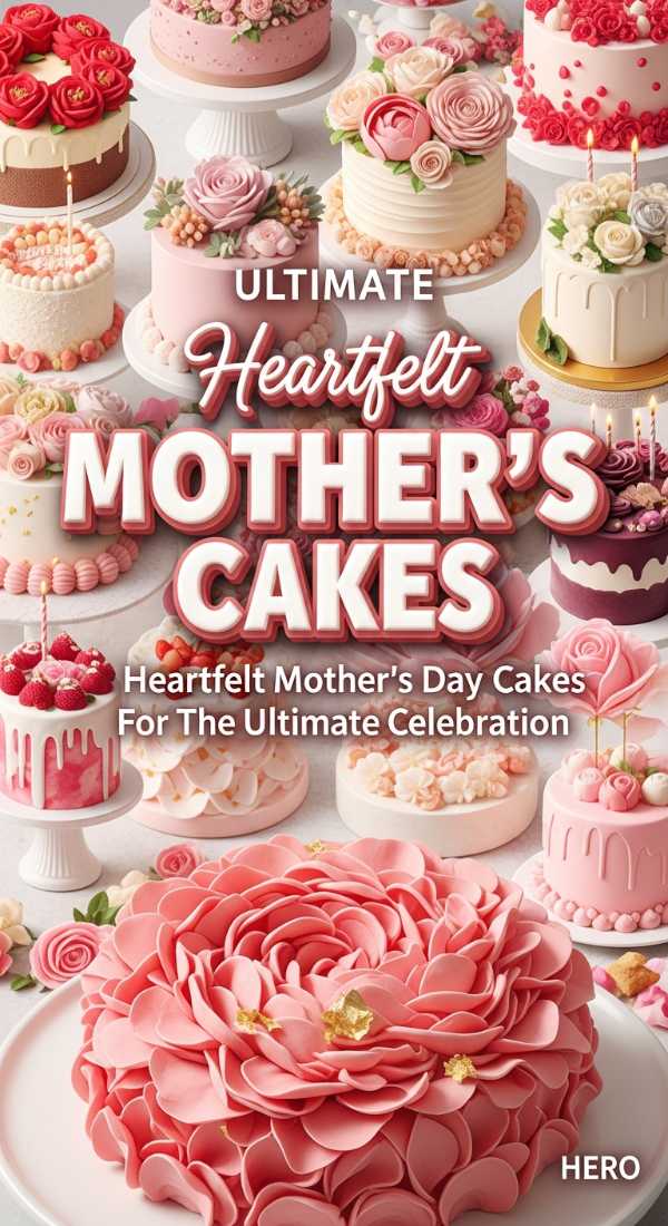 Heartfelt Mothers Day Cakes For The Ultimate Celebration 69f0642ca5951