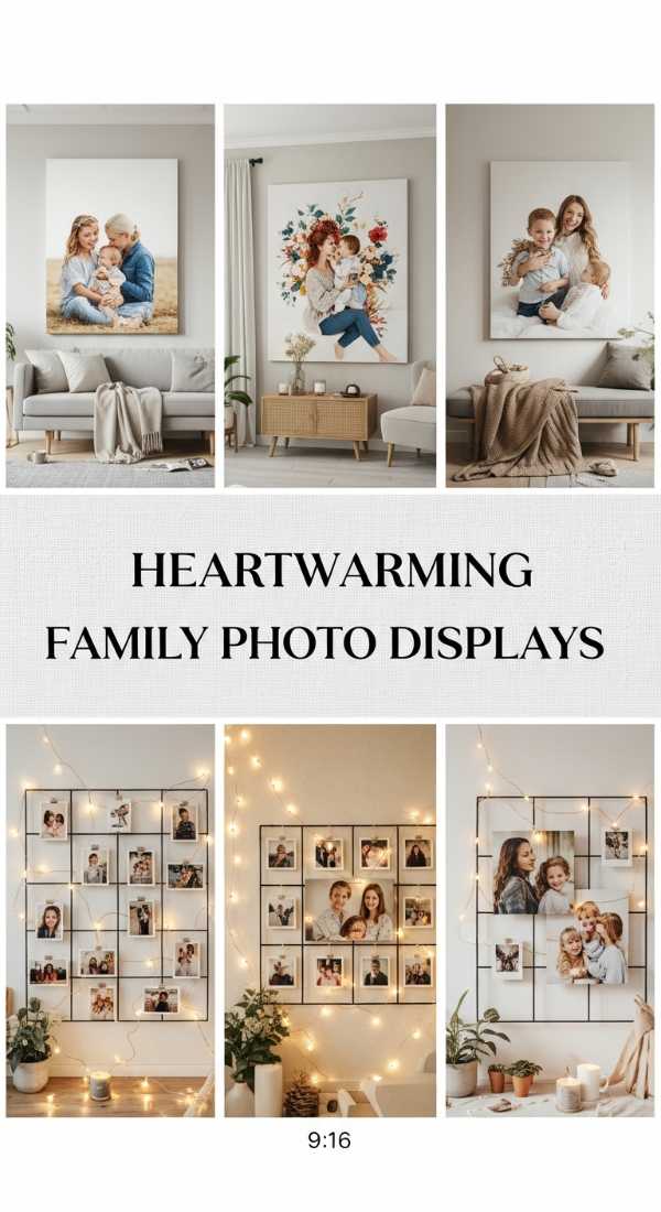 Heartwarming Family Photo Displays 69df20e32ad5c