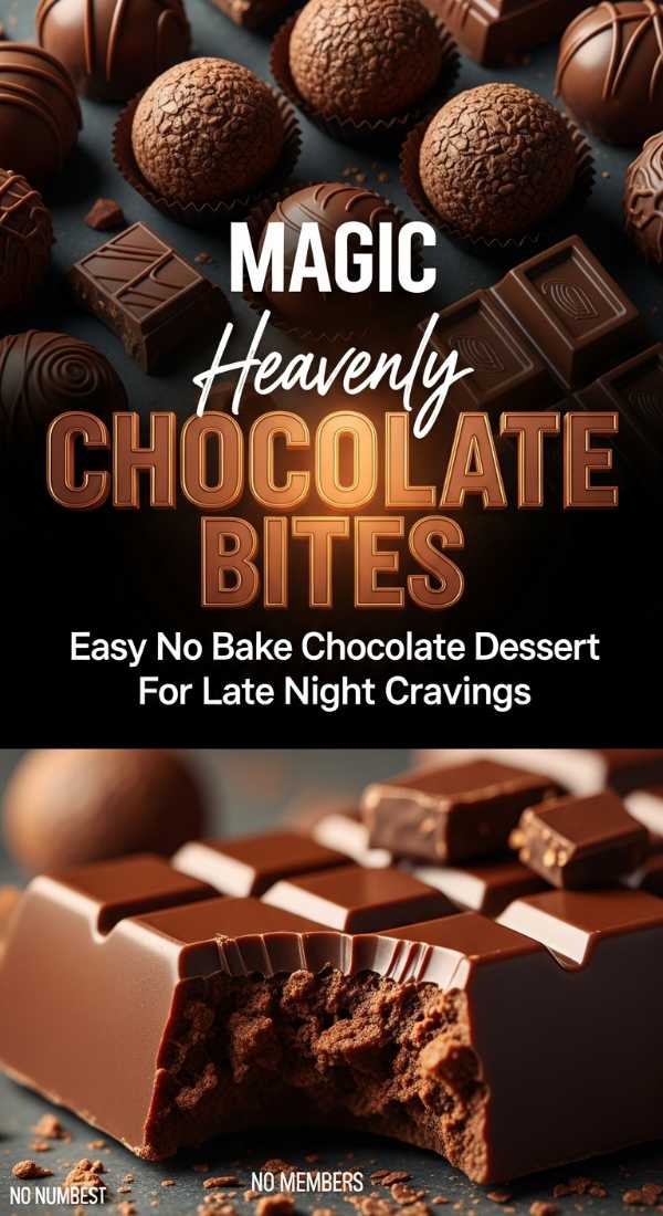 Heavenly No Bake Chocolate Dessert For Late Night Cravings 69f20ab7319fa