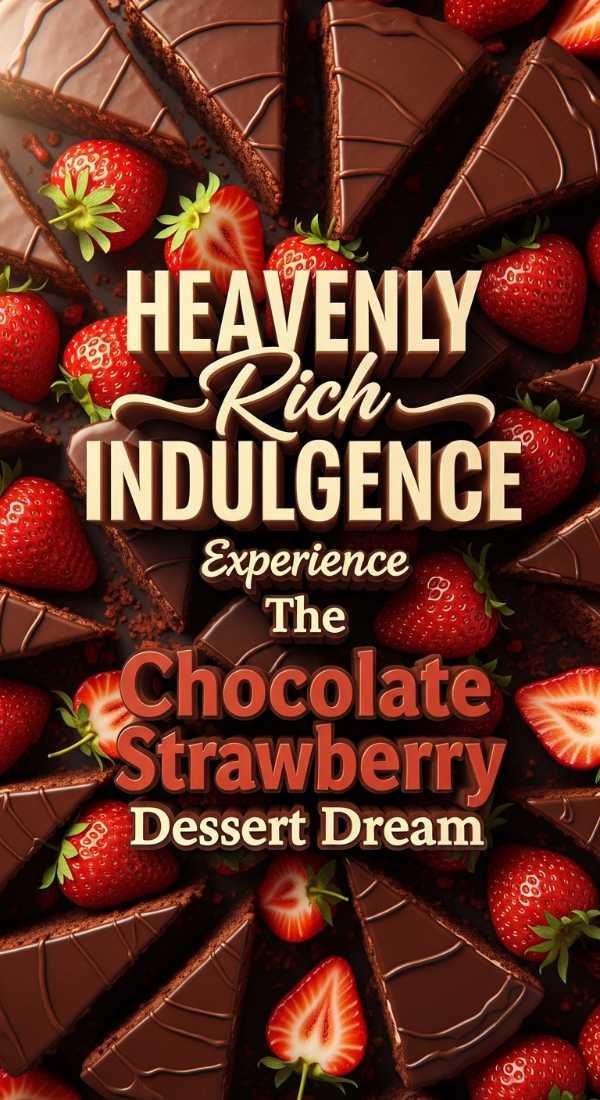 Heavenly Rich Chocolate Strawberry Dessert Dream 69ec8d54c7db9