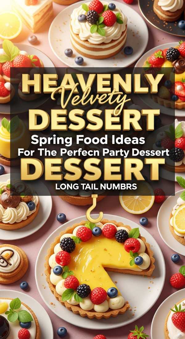 Heavenly Spring Garden Party Desserts 69ec95053d583