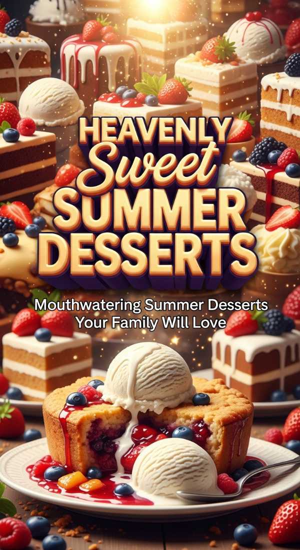 Heavenly Sweet Summer Desserts Your Family Will Crave 69f1de9a7ff34