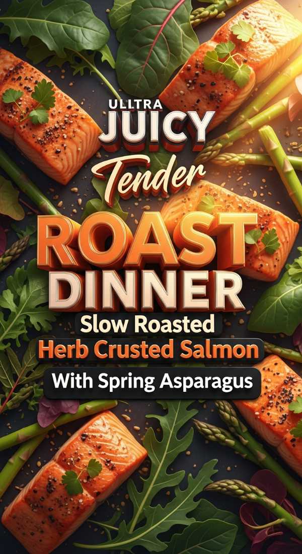 Herb Crusted Salmon Dinner