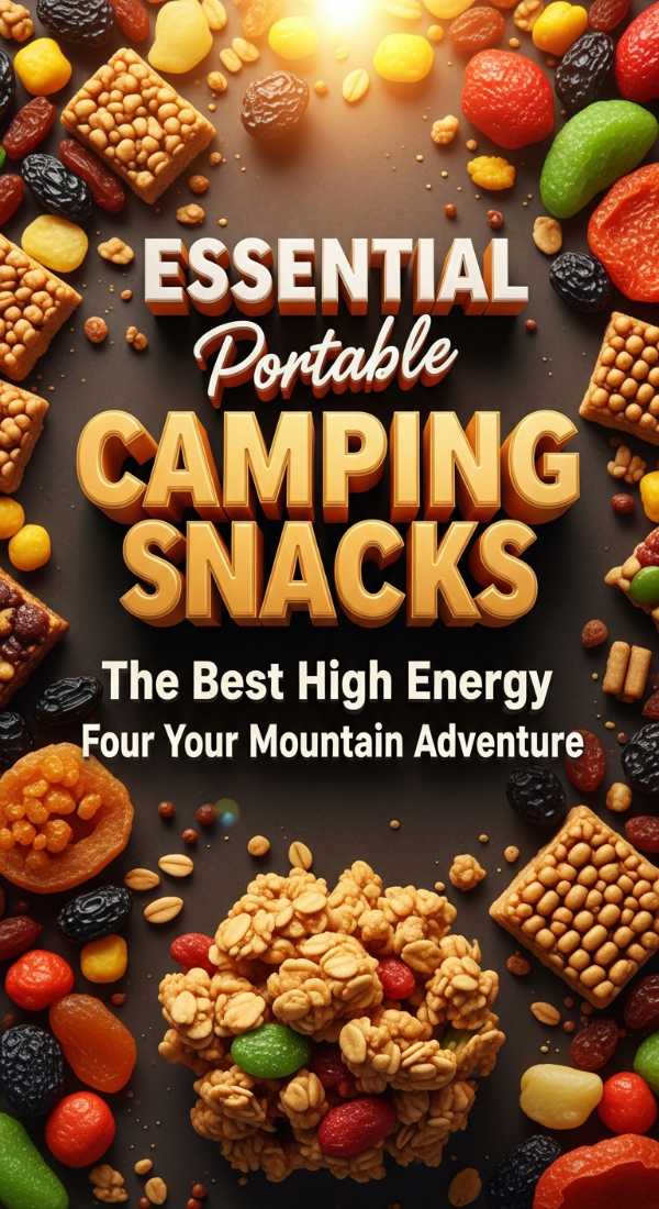 High Energy Camping Snacks For Hikers 69edb8fe22c2b
