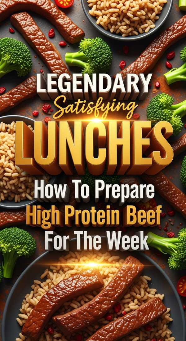 High Protein Beef Meal Prep Ideas 69eb22f0ea868