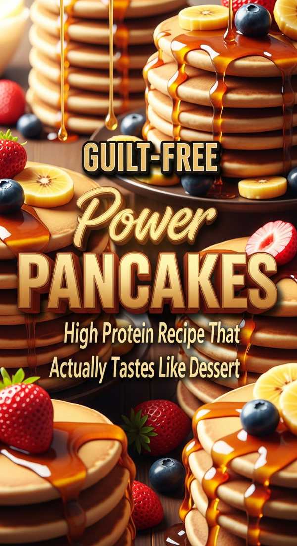 High Protein Pancakes That Actually Taste Like Dessert 69e709afe59e8