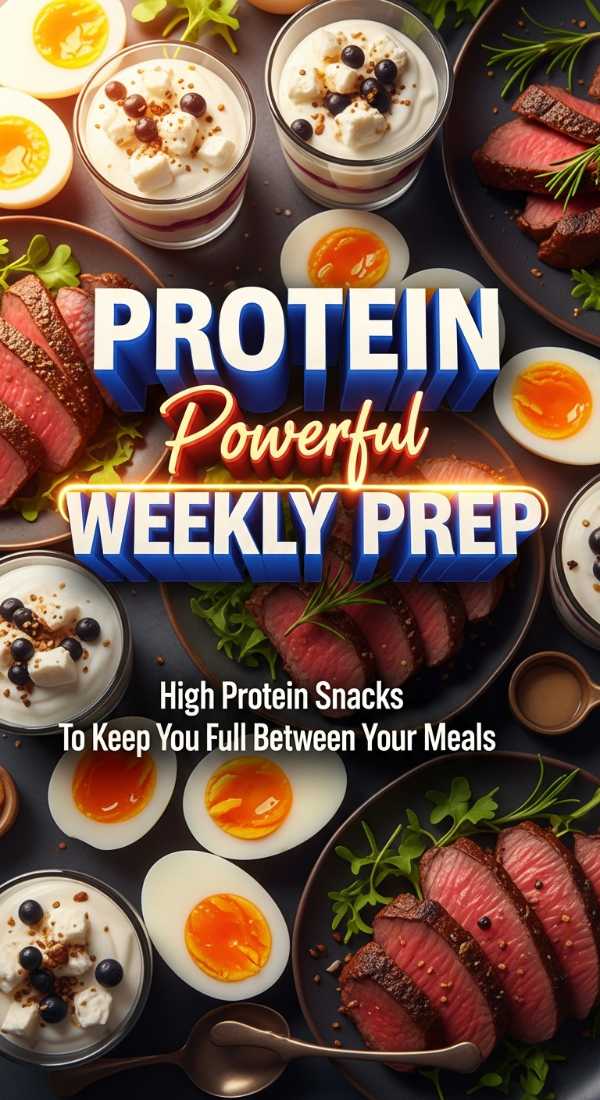 High Protein Weekly Prep To Crush Your Workouts 69f05ea1ee41a