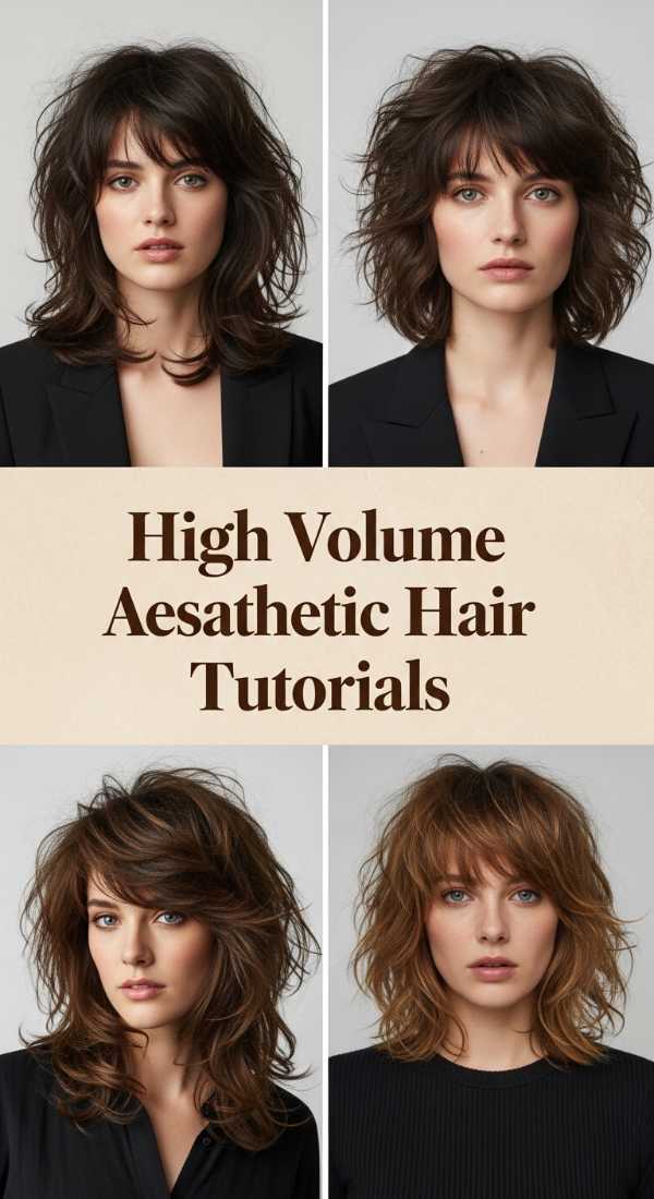 High Volume Aesthetic Hair Tutorials 69e4f6837a736