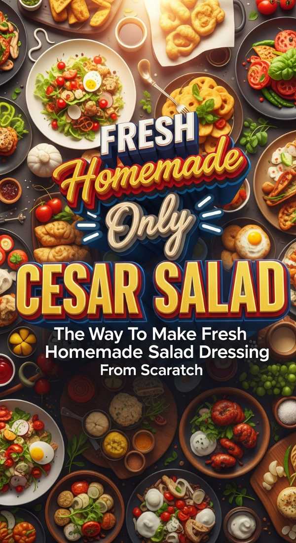 Homemade Cesar Salad Dressing 69dfd976457e6