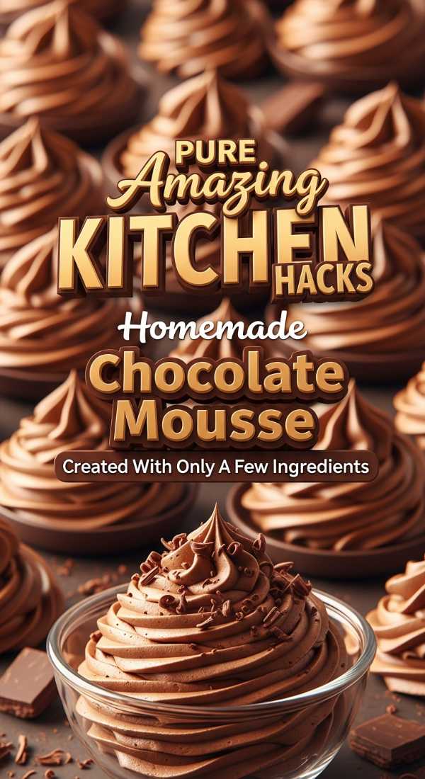 Homemade Chocolate Mousse With A Few Ingredients 69eb222f54c53