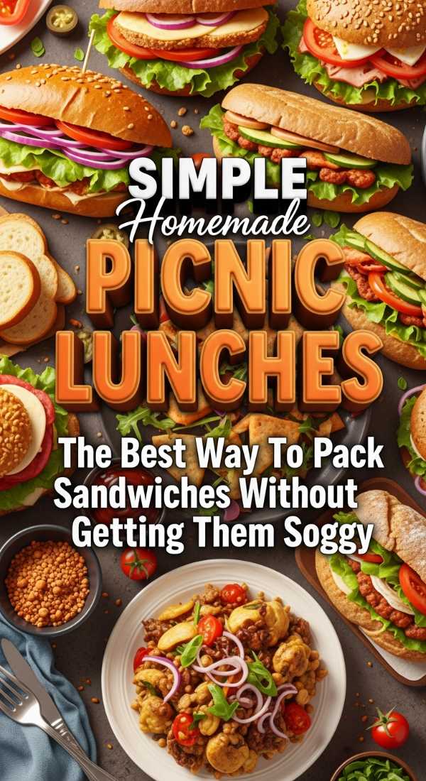 Homemade Picnic Food Essentials 69edba39ce56c