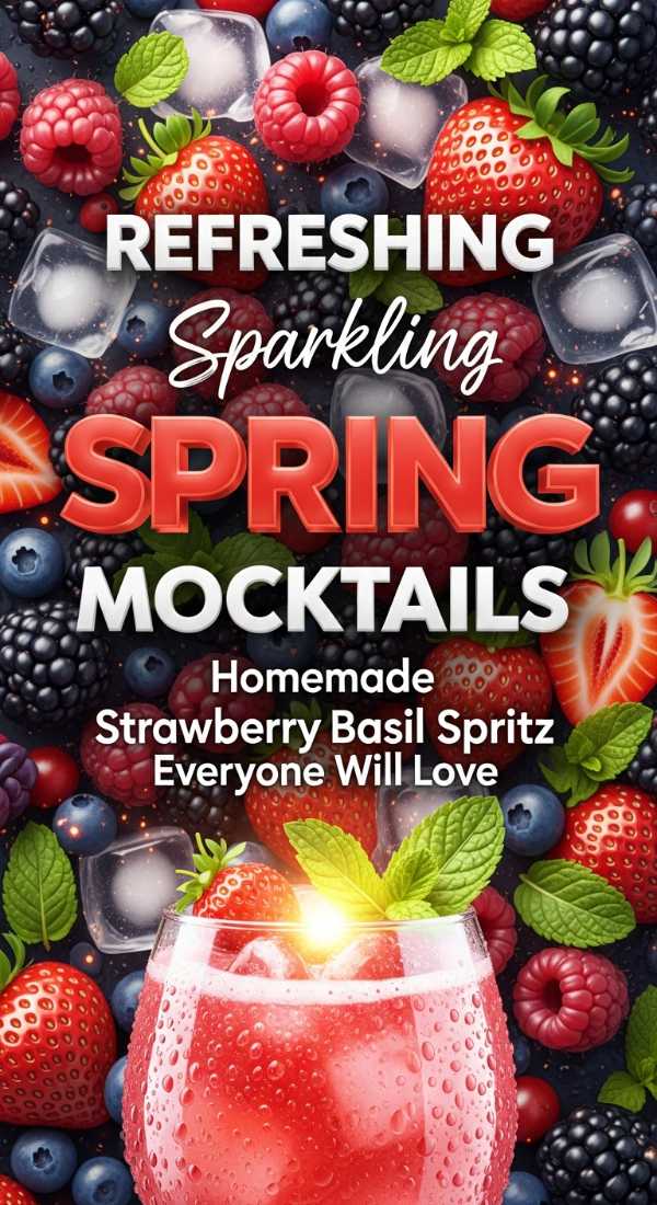 Homemade Strawberry Basil Spritz Everyone Will Love 69dde7be7cb0c