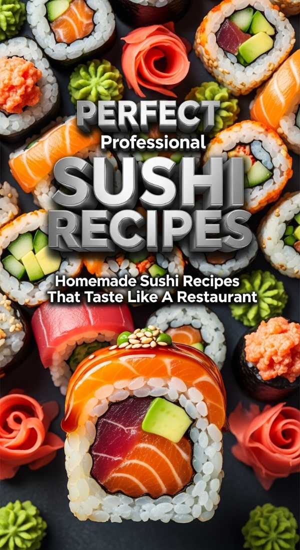 Homemade Sushi Recipes That Taste Like A Restaurant