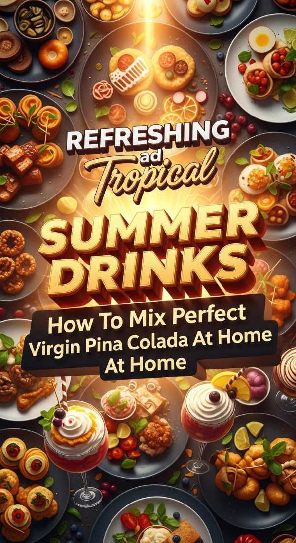 Homemade Virgin Pina Colada Summer Drink 69f060a7dc752