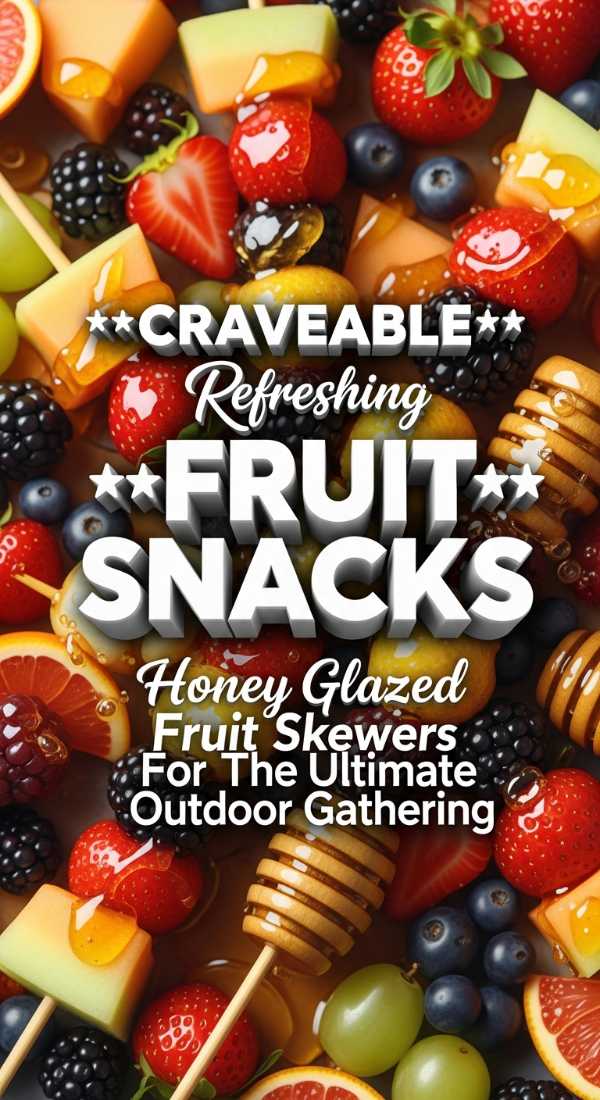 Honey Glazed Fruit Skewers