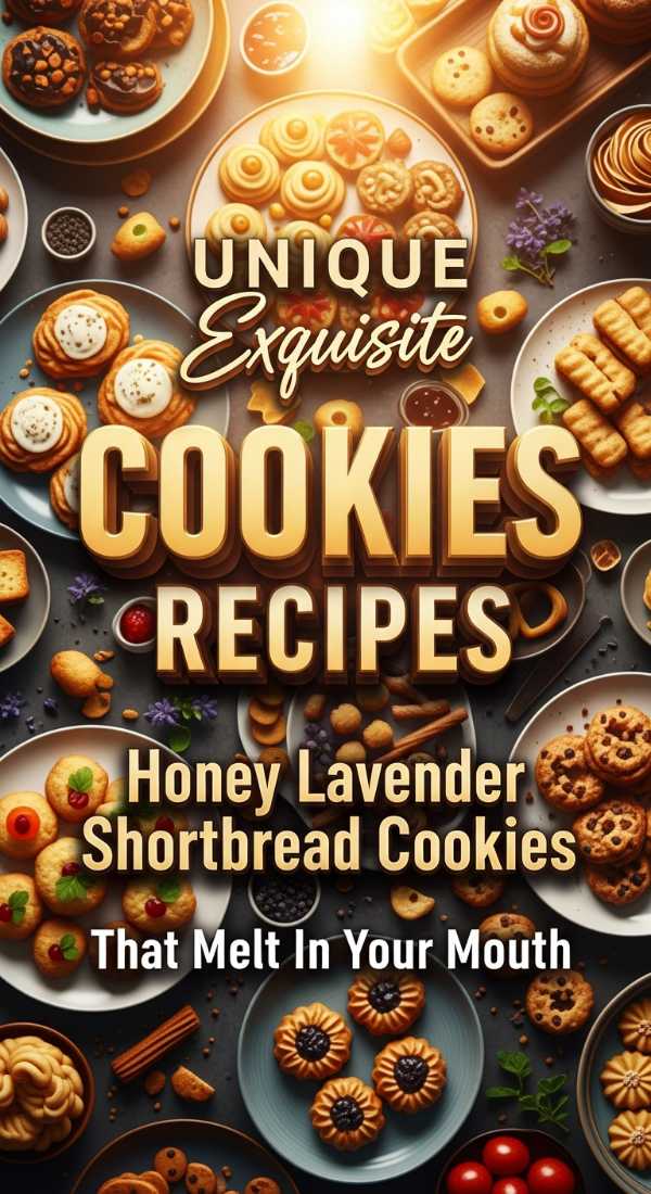 Honey Lavender Shortbread Cookies That Melt In Your Mouth 69e9bba099af7