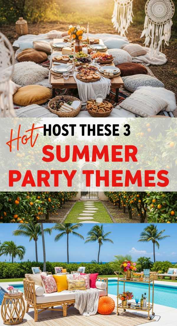 Host 3 Hot Summer Party Themes In Your Backyard 69eb9987a1845