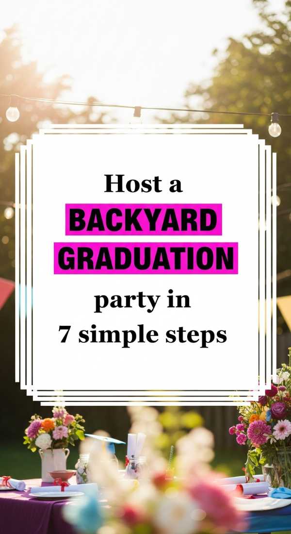 Host A Backyard Graduation Party In 7 Simple Steps 69f0dfc57238b