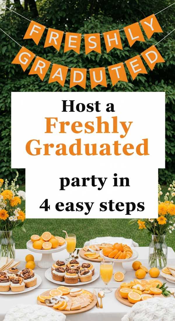 Host A Freshly Graduated Party In 4 Easy Steps 69efae457c7a0